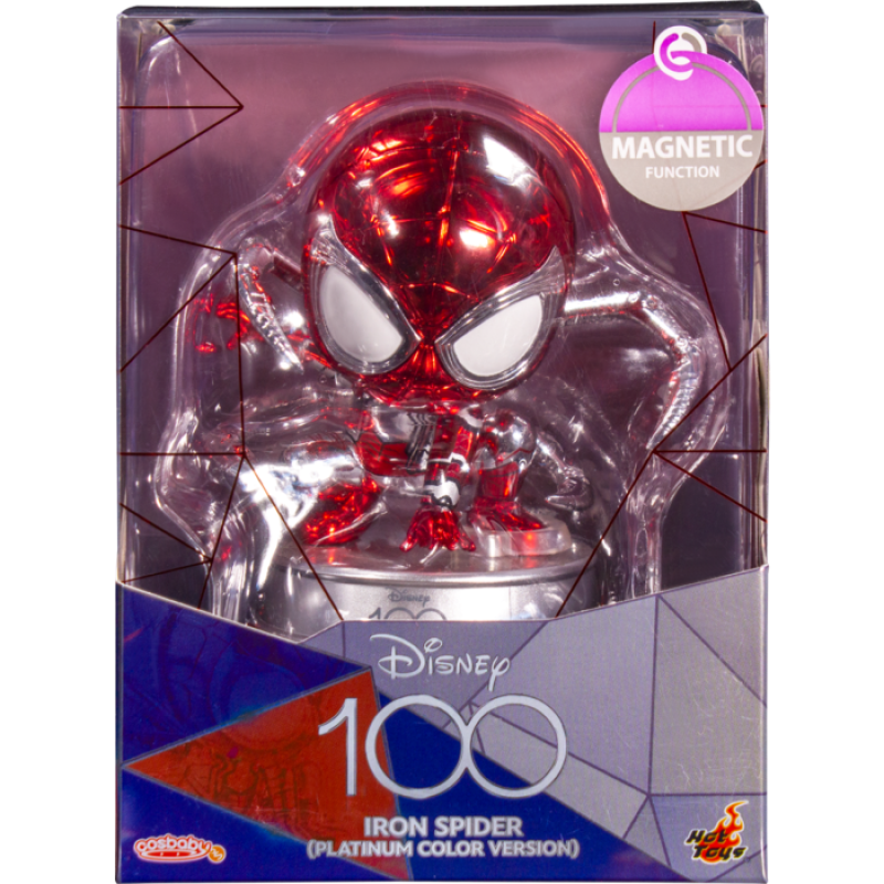 Marvel Iron Spider Disney 100 Platinum Colour Version Cosbaby S Hot Toys Figure